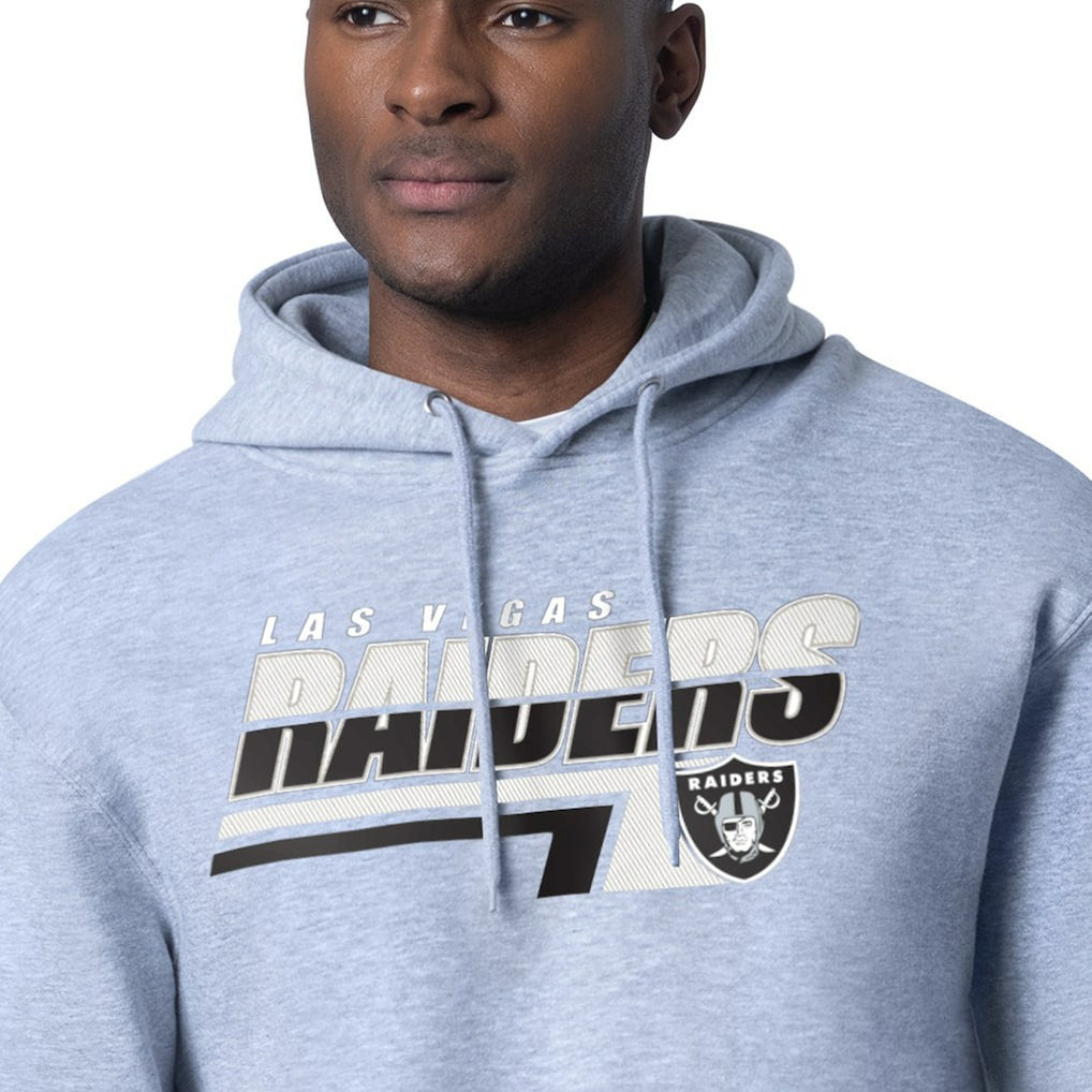 Starter Logo Push Graphic Hoodie - Las Vegas Raiders