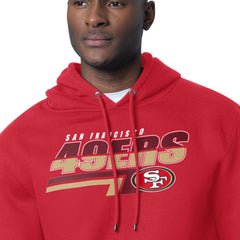 Starter Logo Push Graphic Hoodie - San Francisco 49ers