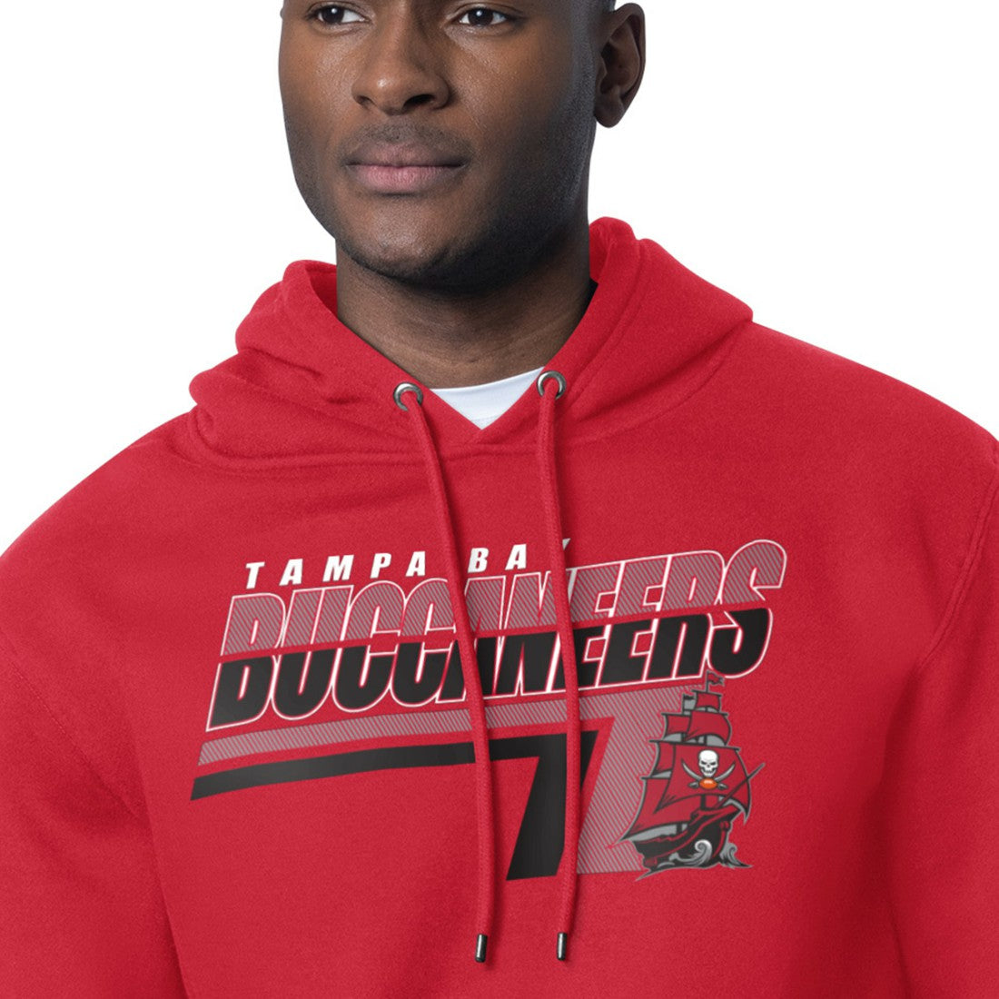 Starter Logo Push Graphic Hoodie - Tampa Bay Buccaneers