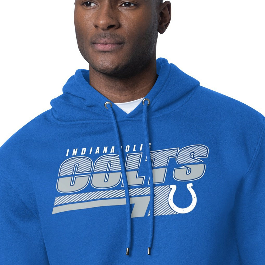 Starter Logo Push Graphic Hoodie - Indianapolis Colts