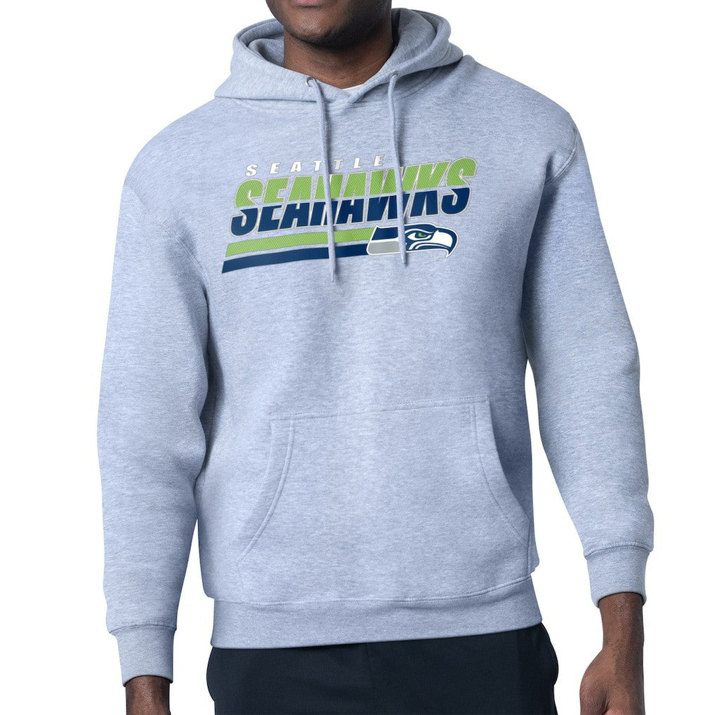 Starter Logo Push Graphic Hoodie - Seattle Seahawks