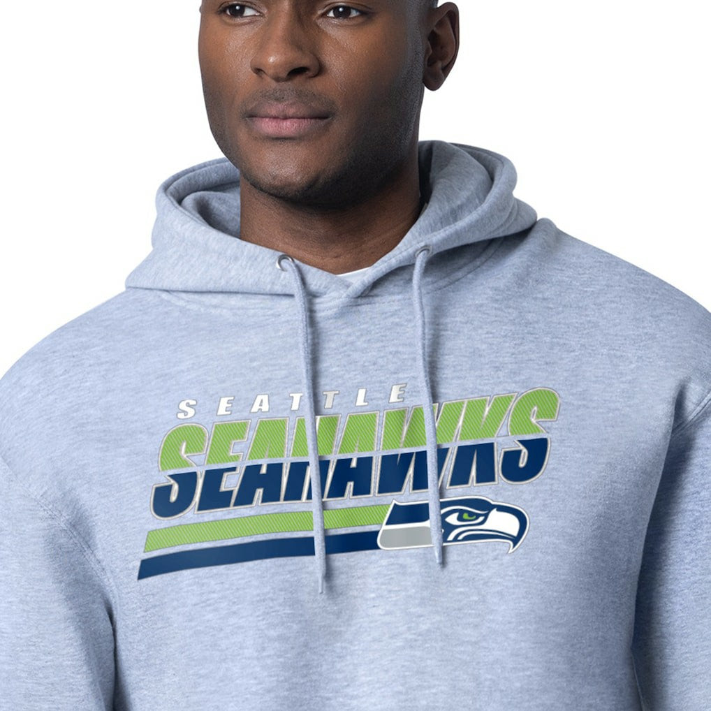 Starter Logo Push Graphic Hoodie - Seattle Seahawks
