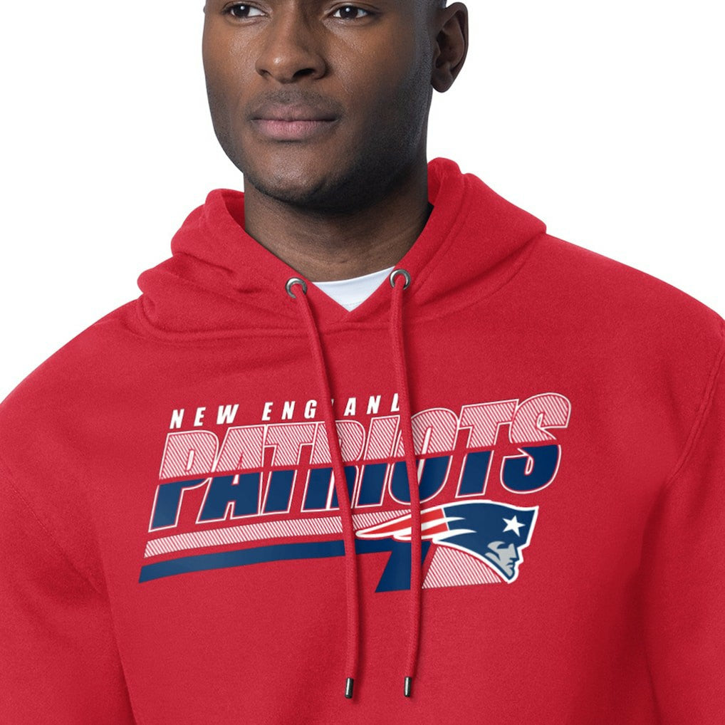 Starter Logo Push Graphic Hoodie - New England Patriots