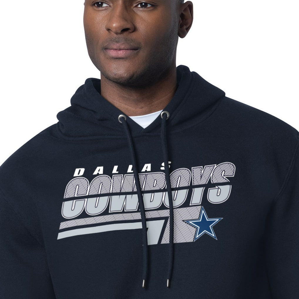Starter Logo Push Graphic Hoodie - Dallas Cowboys