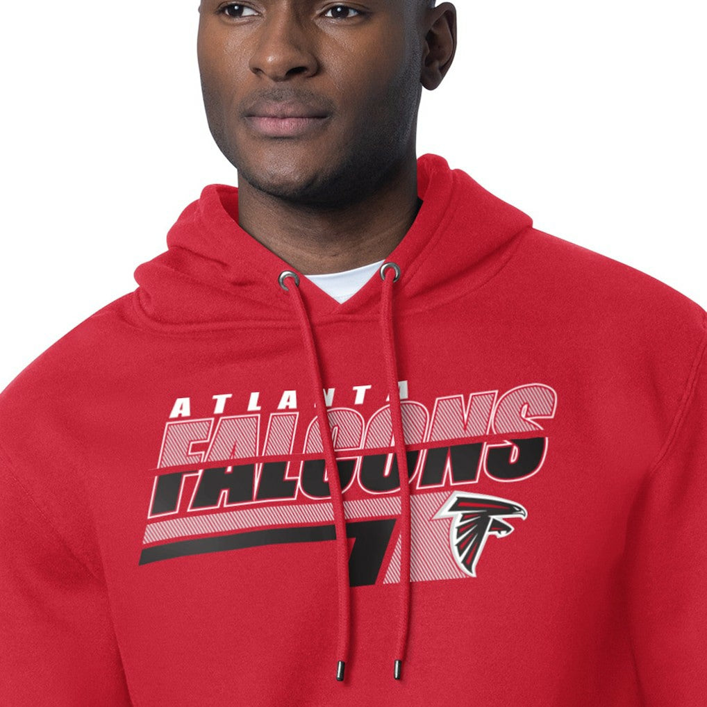 Starter Logo Push Graphic Hoodie - Atlanta Falcons