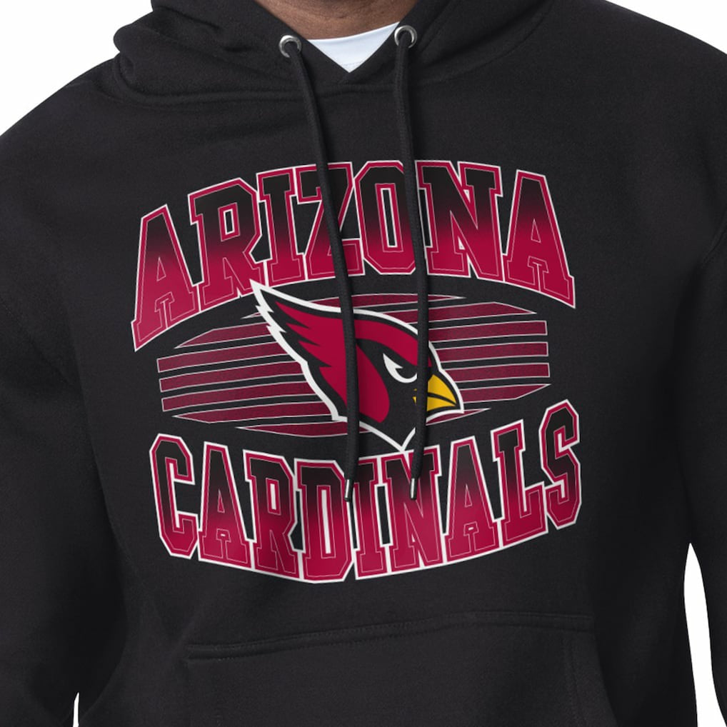 Starter Team Grit Graphic Hoodie - Arizona Cardinals