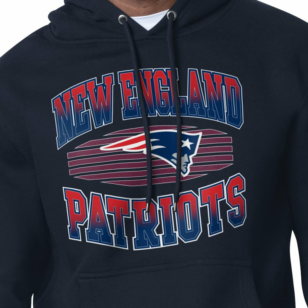 Starter Team Grit Graphic Hoodie - New England Patriots