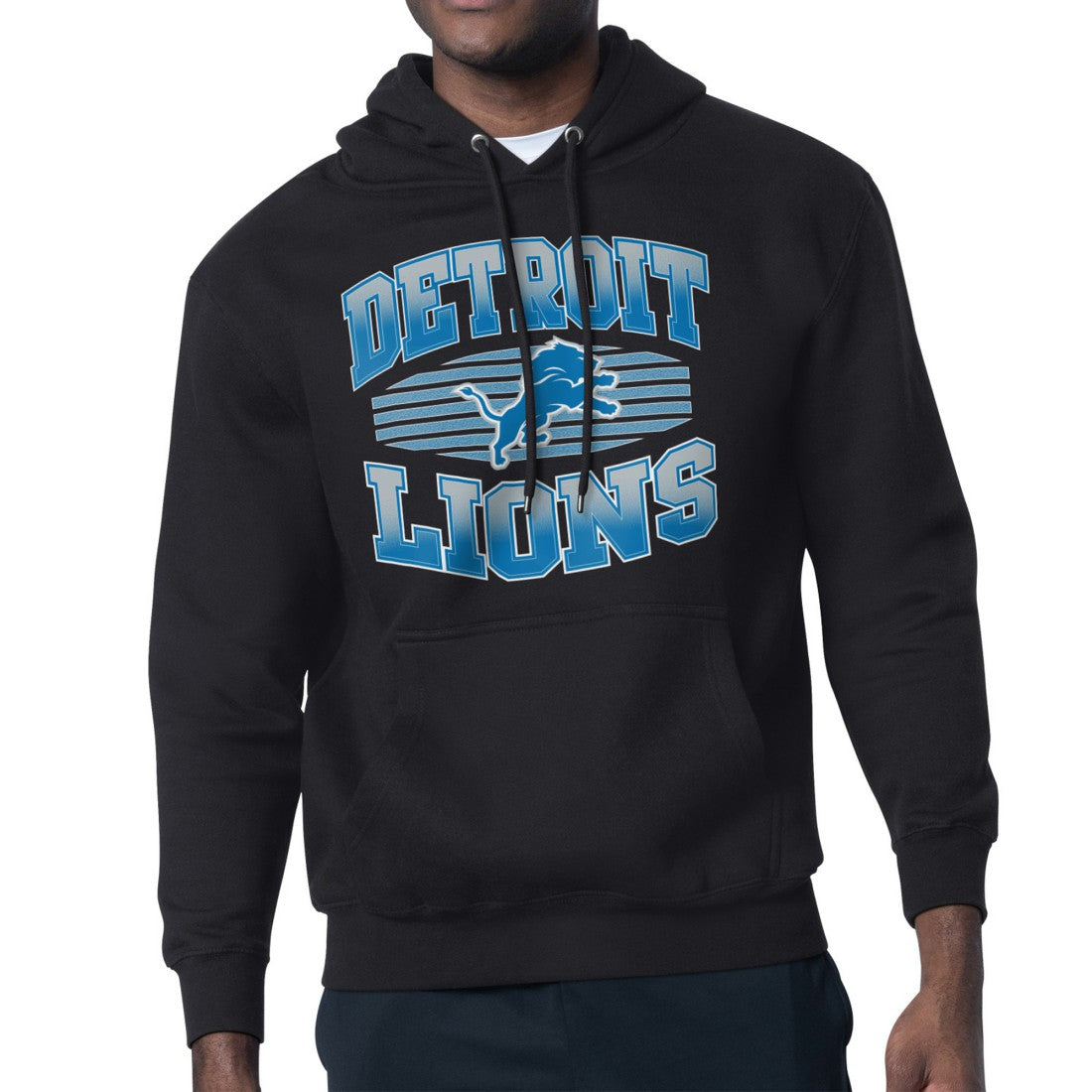 Starter Team Grit Graphic Hoodie - Detroit Lions