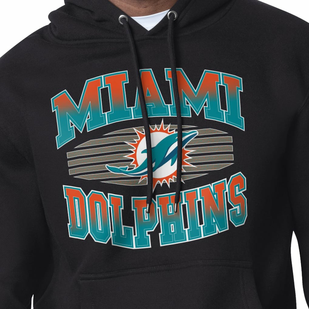 Starter Team Grit Graphic Hoodie - Miami Dolphins
