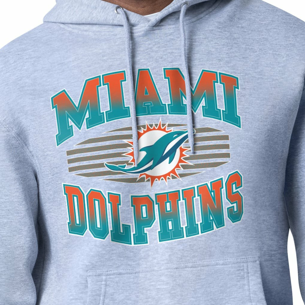 Starter Team Grit Graphic Hoodie - Miami Dolphins
