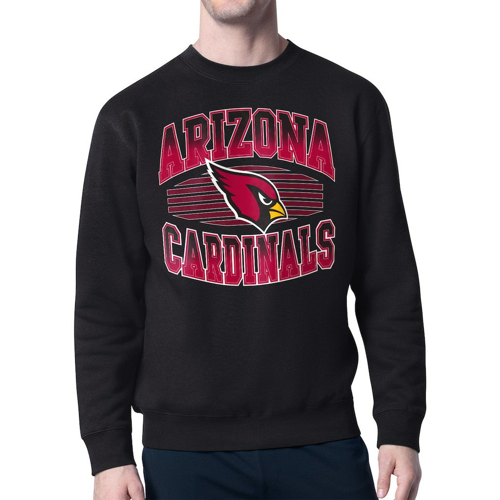 Starter Team Grit Graphic Fleece Pullover Sweatshirt - Arizona Cardinals