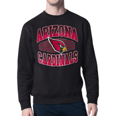 Starter Team Grit Graphic Fleece Pullover Sweatshirt - Arizona Cardinals