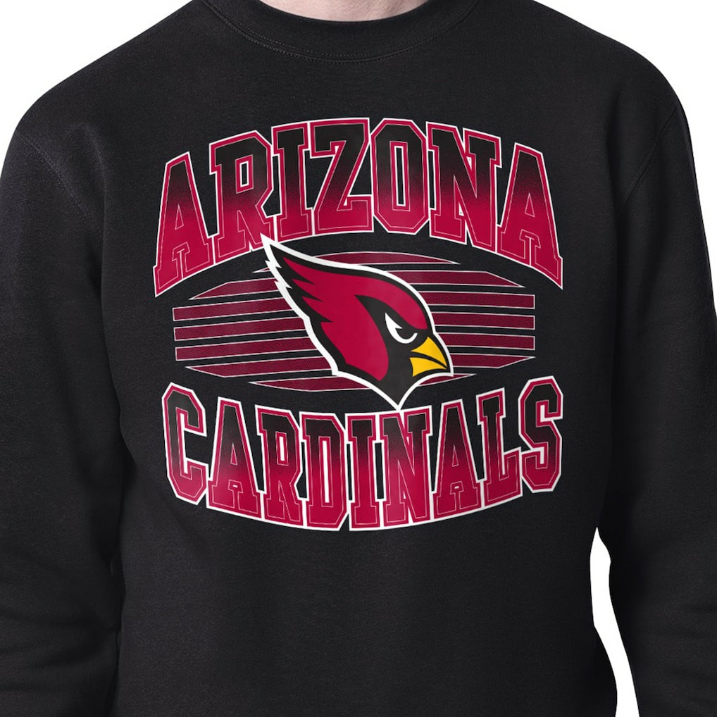 Starter Team Grit Graphic Fleece Pullover Sweatshirt - Arizona Cardinals