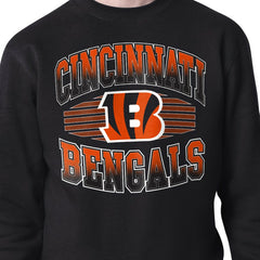Starter Team Grit Graphic Fleece Pullover Sweatshirt - Cincinnati Bengals