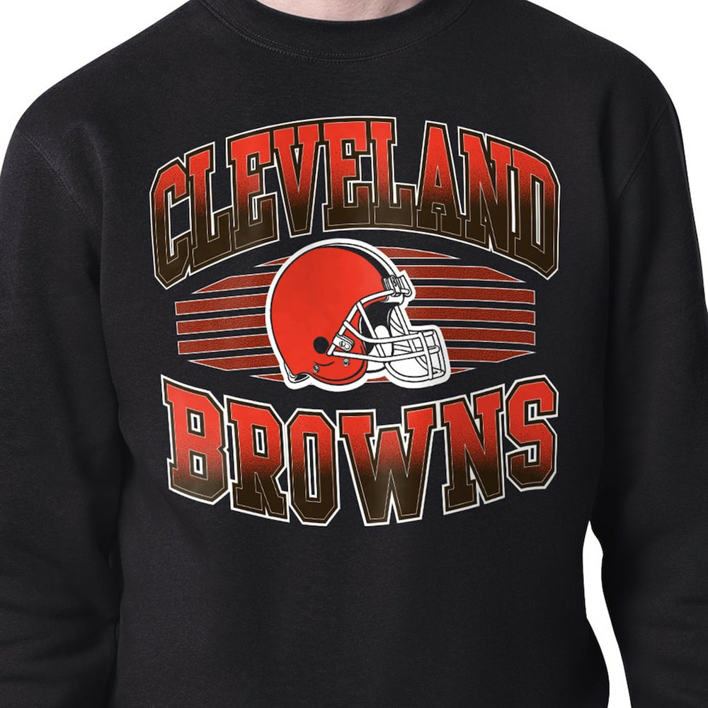 Starter Team Grit Graphic Fleece Pullover Sweatshirt - Cleveland Browns