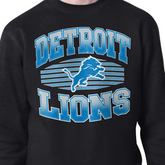 Starter Team Grit Graphic Fleece Pullover Sweatshirt - Detroit Lions