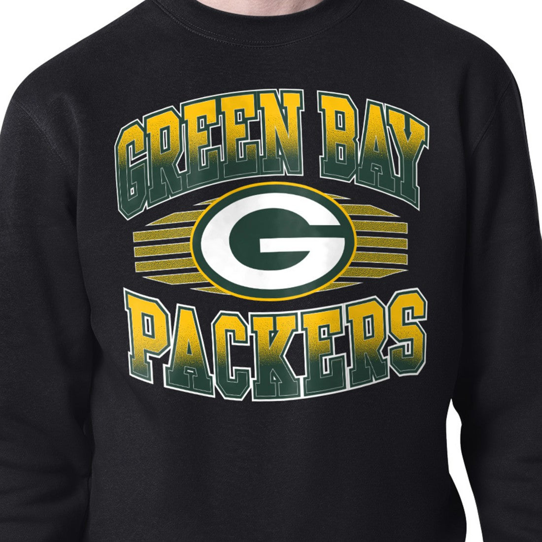 Starter Team Grit Graphic Fleece Pullover Sweatshirt - Green Bay Packers