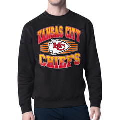Starter Team Grit Graphic Fleece Pullover Sweatshirt - Kansas City Chiefs