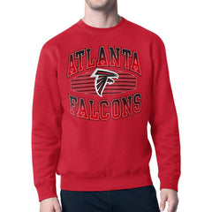 Starter Team Grit Graphic Fleece Pullover Sweatshirt - Atlanta Falcons