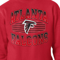 Starter Team Grit Graphic Fleece Pullover Sweatshirt - Atlanta Falcons