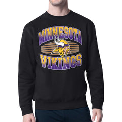 Starter Team Grit Graphic Fleece Pullover Sweatshirt - Minnesota Vikings