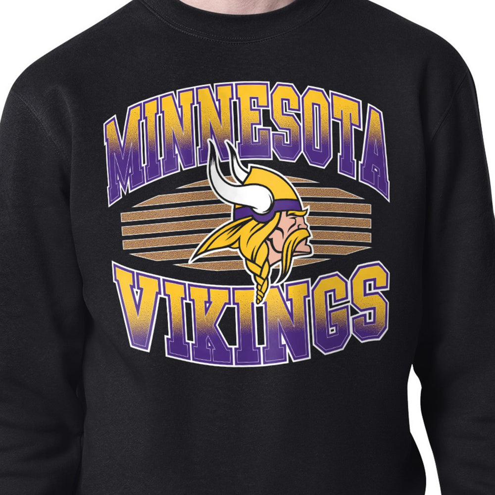 Starter Team Grit Graphic Fleece Pullover Sweatshirt - Minnesota Vikings