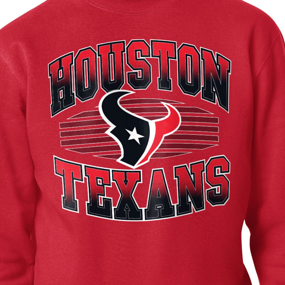 Starter Team Grit Graphic Fleece Pullover Sweatshirt - Houston Texans