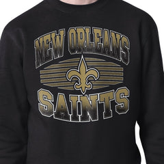 Starter Team Grit Graphic Fleece Pullover Sweatshirt - New Orleans Saints