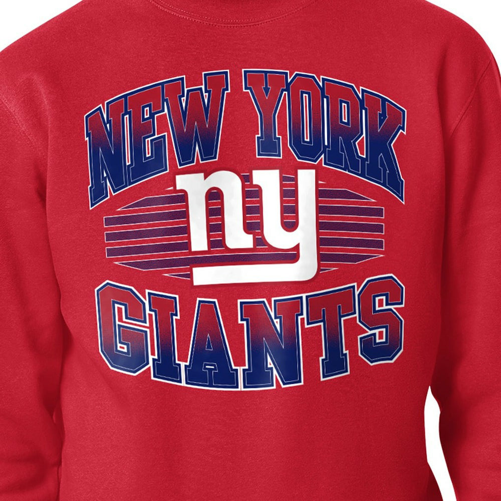 Starter Team Grit Graphic Fleece Pullover Sweatshirt - New York Giants
