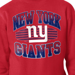 Starter Team Grit Graphic Fleece Pullover Sweatshirt - New York Giants