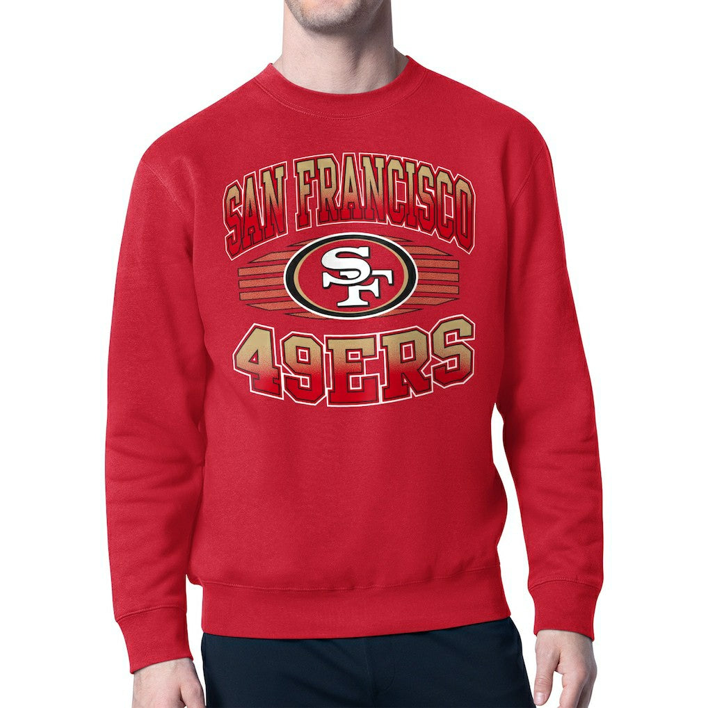 Starter Team Grit Graphic Fleece Pullover Sweatshirt - San Francisco 49ers