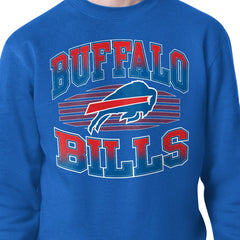 Starter Team Grit Graphic Fleece Pullover Sweatshirt - Buffalo Bills