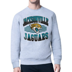 Starter Team Grit Graphic Fleece Pullover Sweatshirt - Jacksonville Jaguars