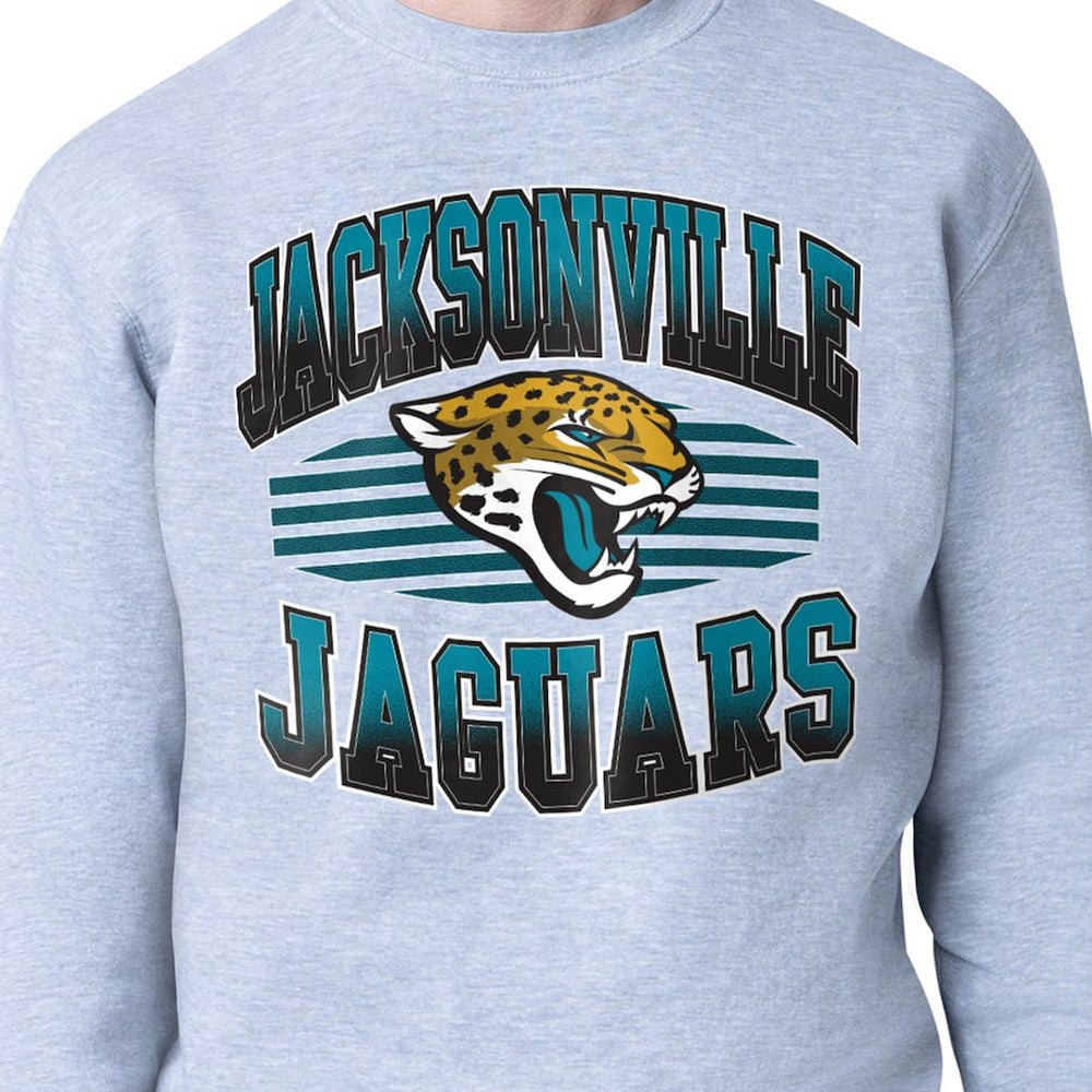 Starter Team Grit Graphic Fleece Pullover Sweatshirt - Jacksonville Jaguars