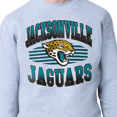 Starter Team Grit Graphic Fleece Pullover Sweatshirt - Jacksonville Jaguars
