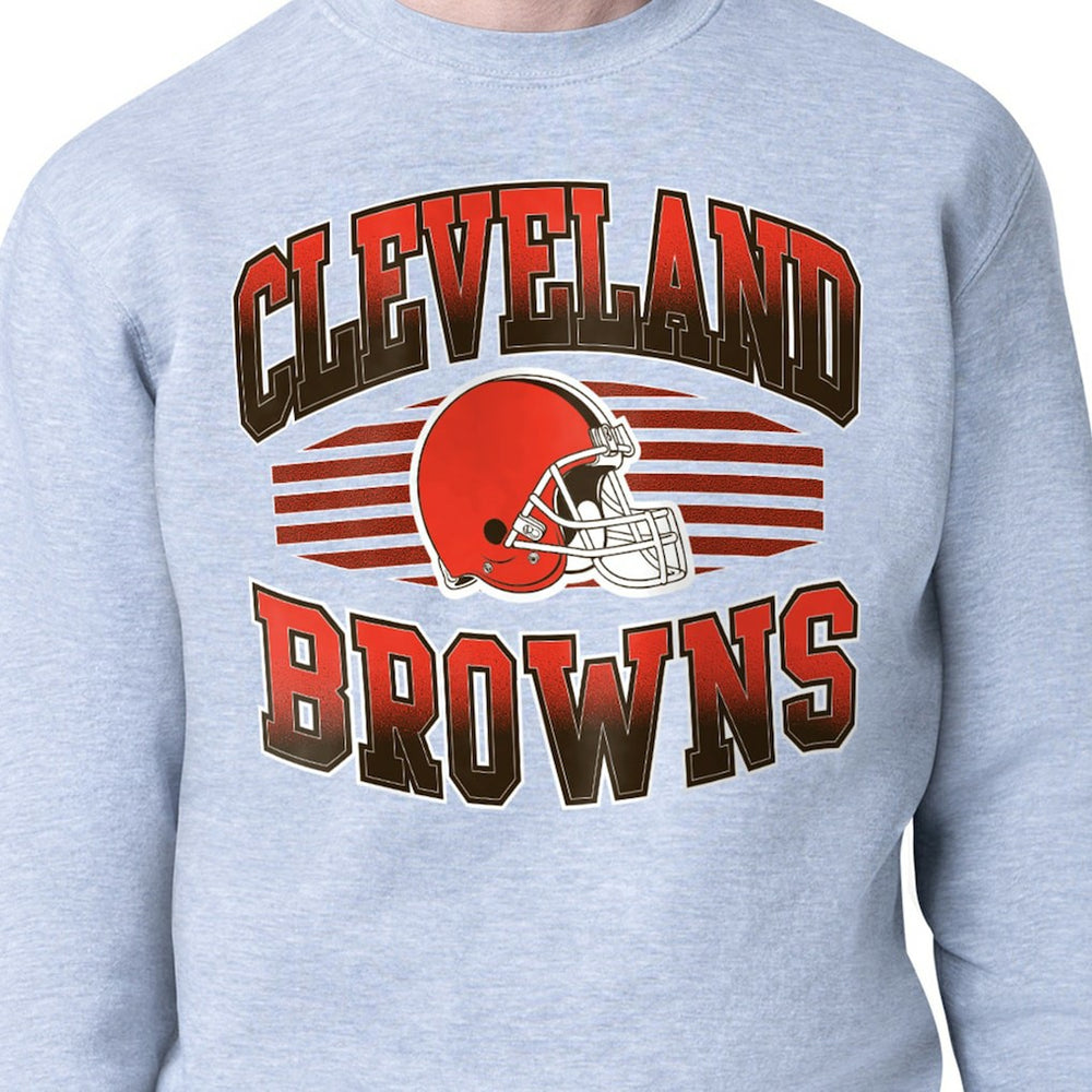 Starter Team Grit Graphic Fleece Pullover Sweatshirt - Cleveland Browns