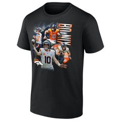 Bo Nix  Notorious Graphic T-Shirt - Denver Broncos