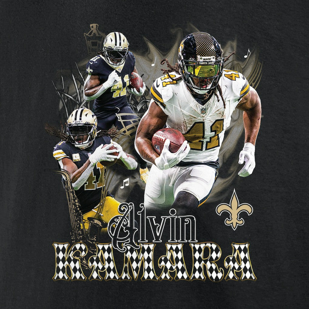Alvin Kamara  Notorious Graphic T-Shirt - New Orleans Saints