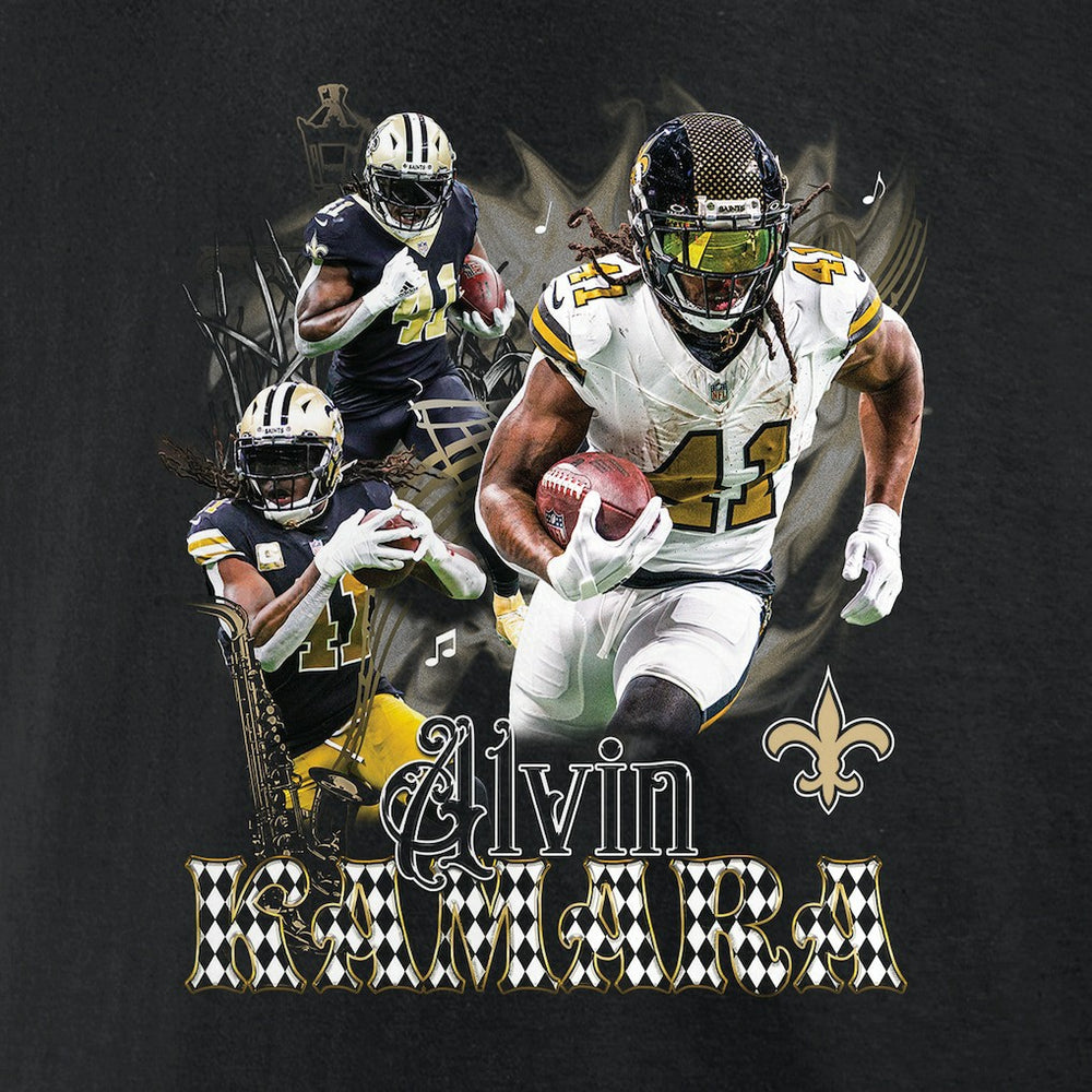 Alvin Kamara  Notorious Graphic T-Shirt - New Orleans Saints