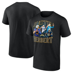 Justin Herbert  Notorious Graphic T-Shirt - Los Angeles Chargers