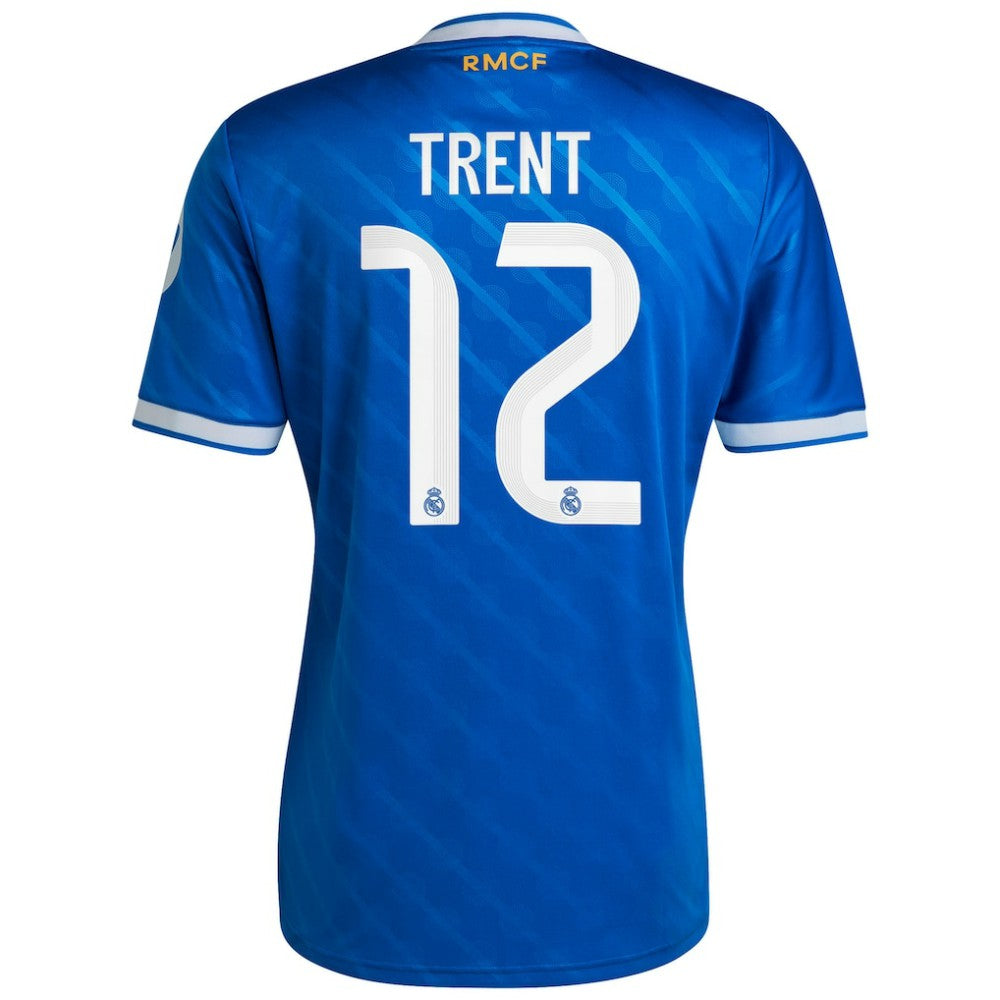 Trent Alexander-Arnold Real Madrid 2025/26 Third Replica Player Jersey - Adidas Blue