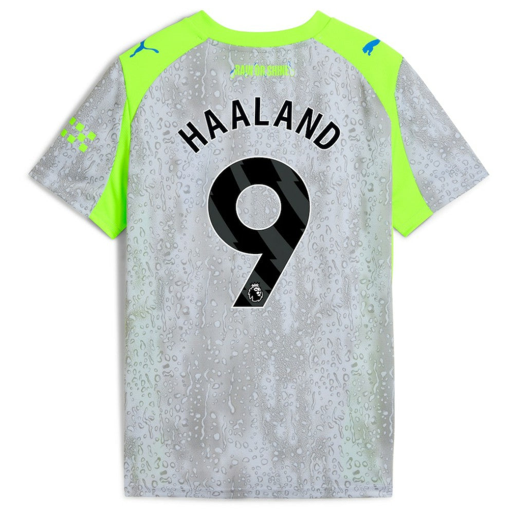 Manchester City Youth 2025/26 Third Replica Jersey - Puma Green/Neon Green