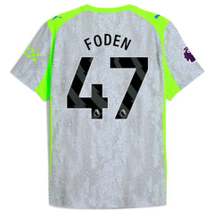 Manchester City 2025/26 Third Jersey - Puma Green/Neon Green
