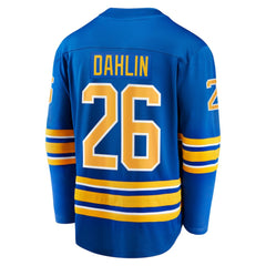 NHL Royal Rasmus Dahlin Buffalo Sabres Fanatics Home Captain Patch Breakaway Jersey