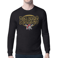 MLB Pittsburgh Pirates Starter Team Track Graphic Long Sleeve T-Shirt