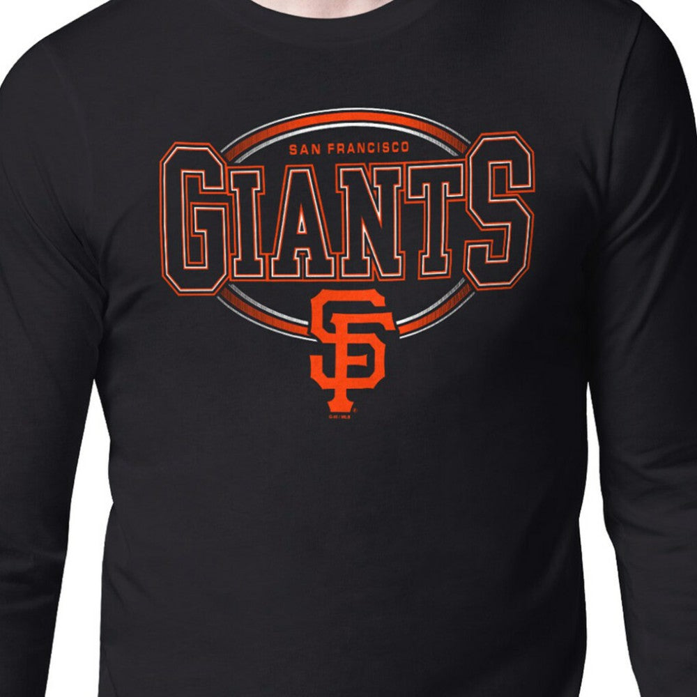 MLB San Francisco Giants Starter Team Track Graphic Long Sleeve T-Shirt