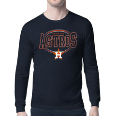 MLB Houston Astros Starter Team Track Graphic Long Sleeve T-Shirt