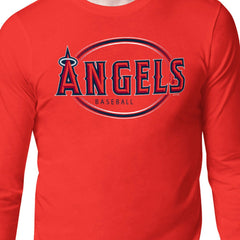 MLB Los Angeles Angels Starter Team Track Graphic Long Sleeve T-Shirt