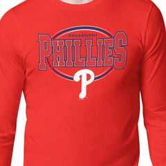 MLB Philadelphia Phillies Starter Team Track Graphic Long Sleeve T-Shirt