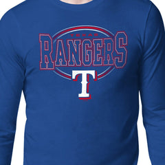 MLB Texas Rangers Starter Team Track Graphic Long Sleeve T-Shirt